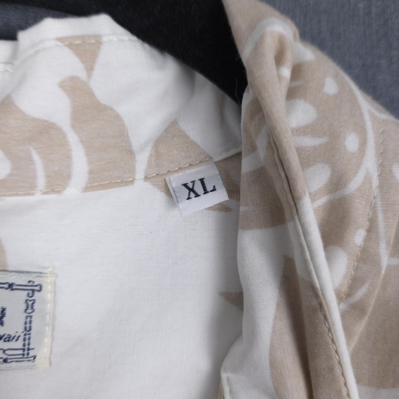 Avanti Hawaiian Shirt Men XL Tropical Floral Short Sleeve Button Up Beach Cruise - Picture 3 of 9